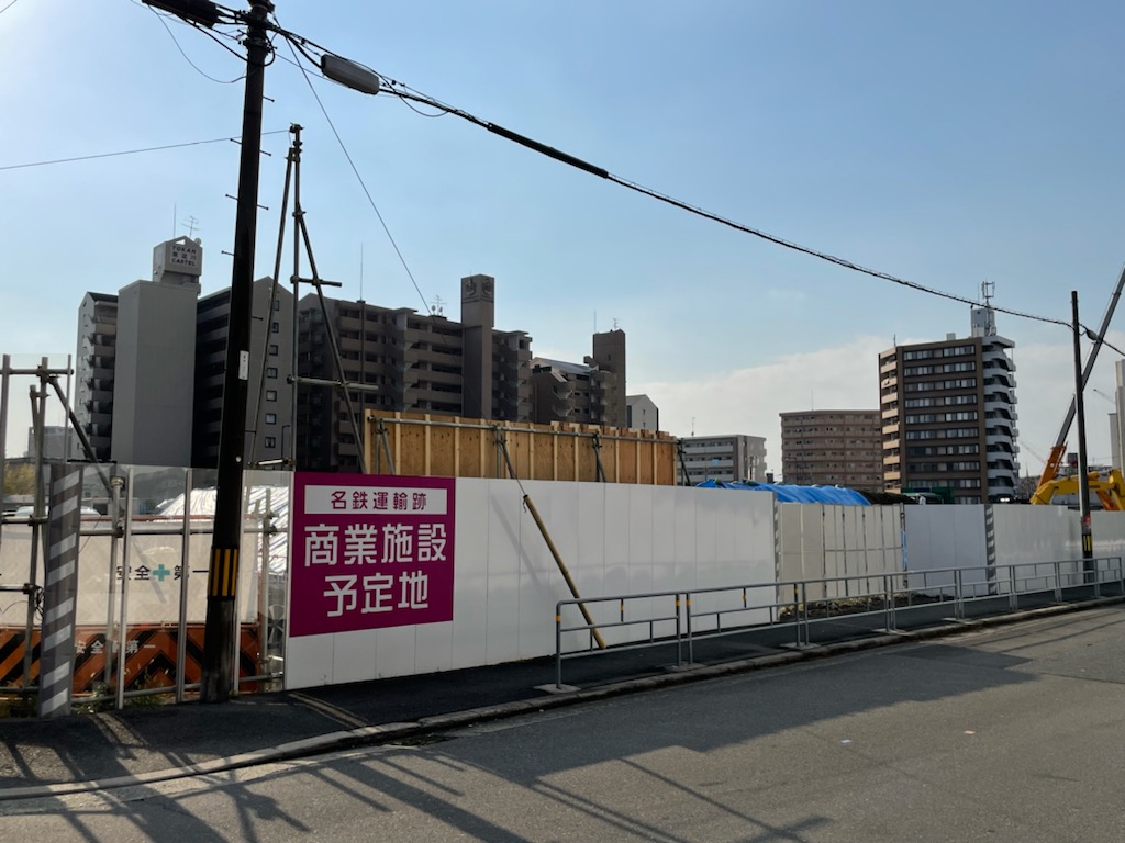 （仮称）「イオン東淀川豊新」の建設地。その北側には大規模マンションも建設中ということからも、イオンの新業態「イオンそよら」と見られる