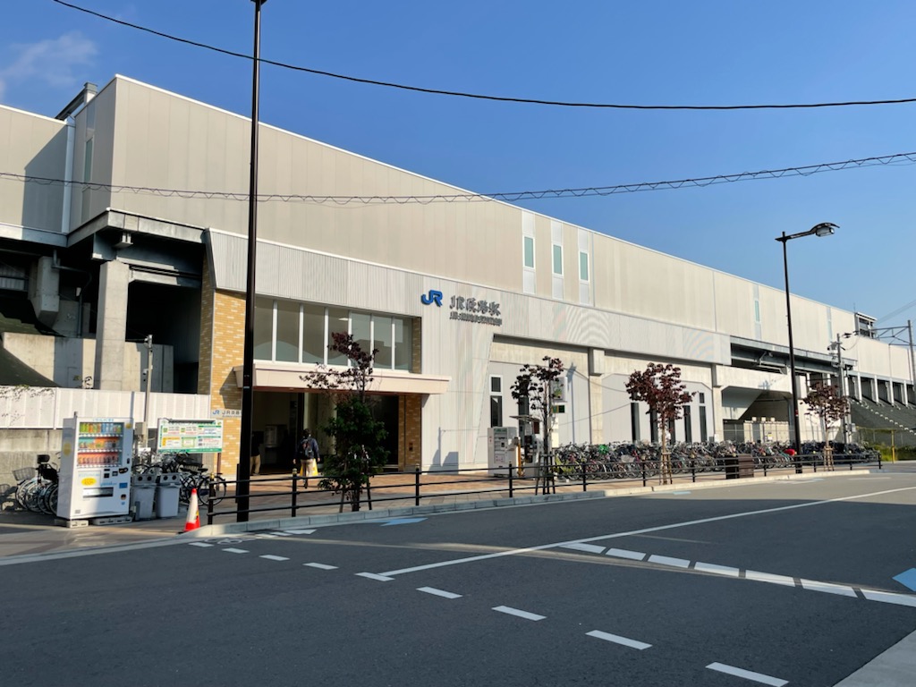 2019年3月に開業したJR「淡路」駅が最寄り駅の一つ。ここから（仮称）「イオン東淀川豊新」までは徒歩10分程度