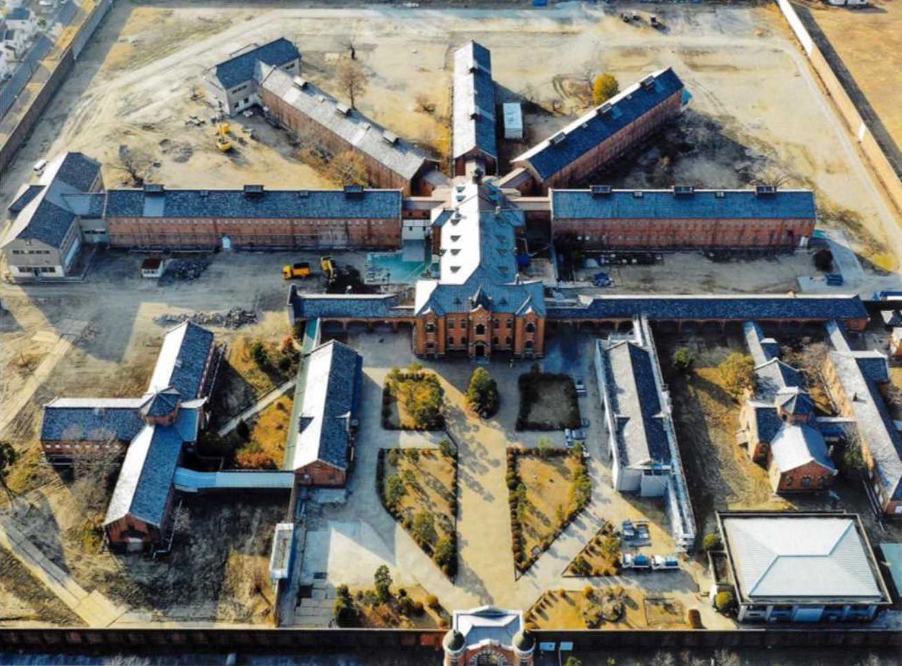 2017年2月に国の重要文化財に指定された旧奈良監獄。今後は「上質な宿泊施設」として再利用される（出典：国土交通省プレスリリースより）