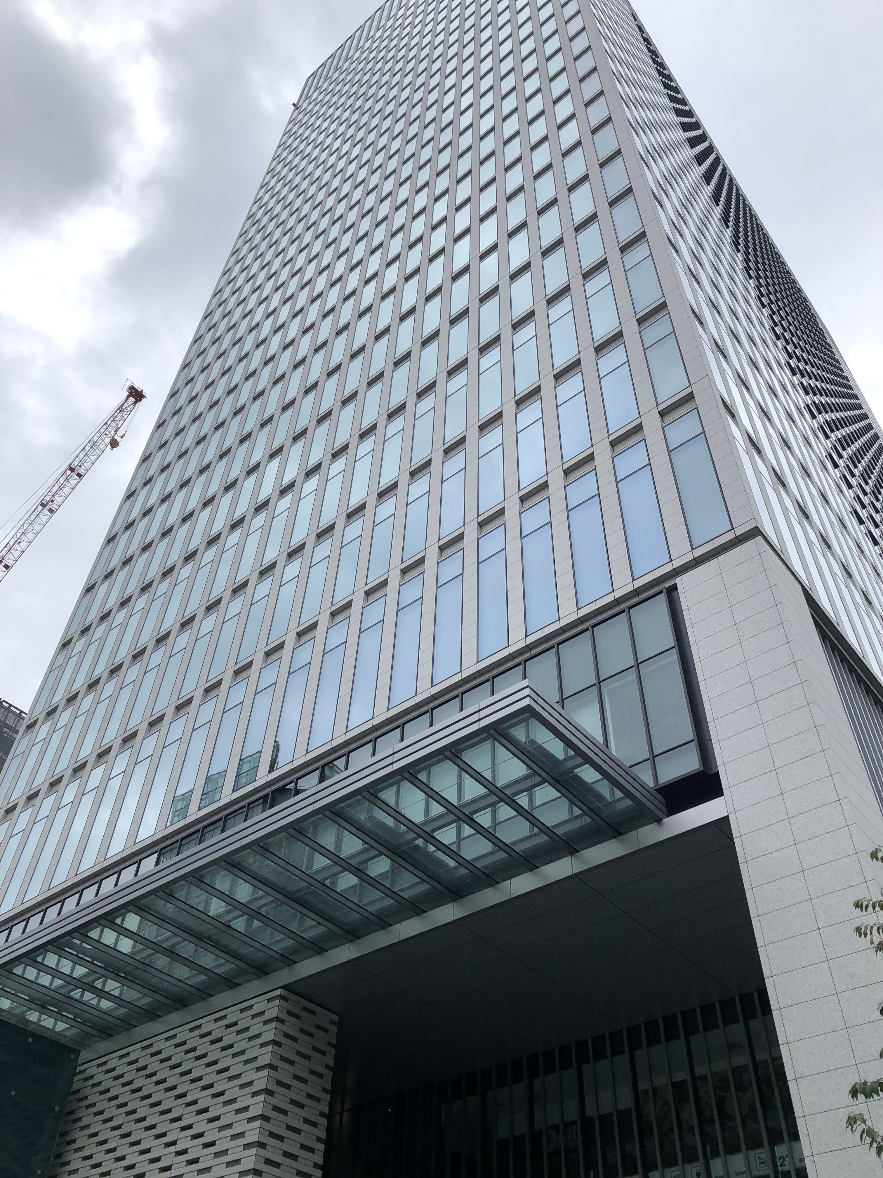 試験が行われた東京23区会場のクレアタワー