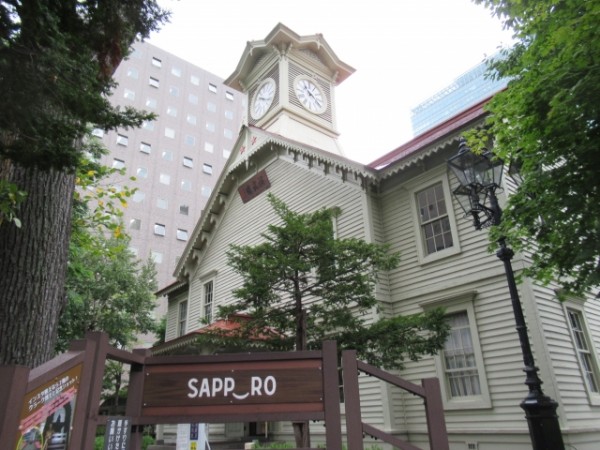 北海道は半導体製造に適している。写真は札幌市の時計台