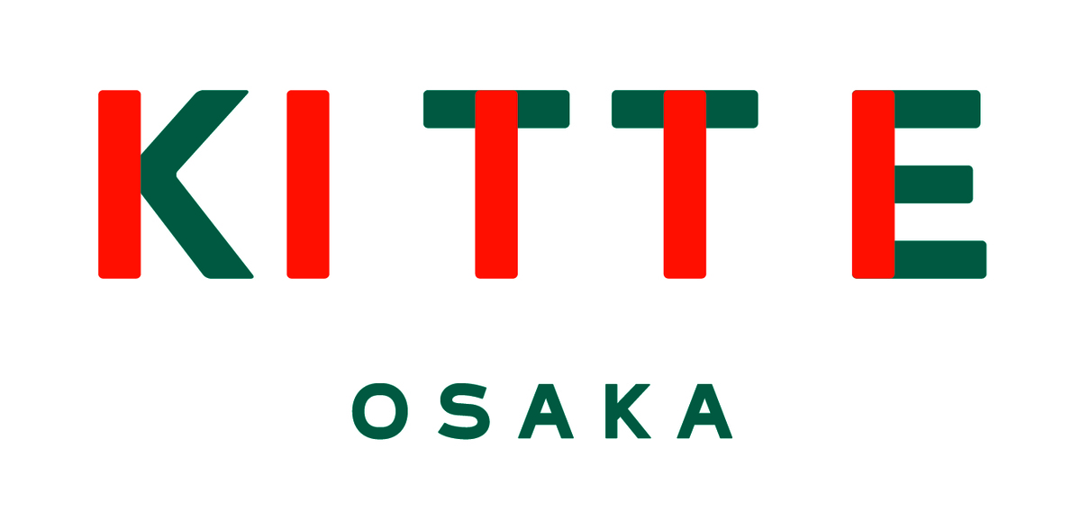 「KITTE大阪」のデザインロゴ（出典：『梅田3丁目計画（仮称）』PR事務局）