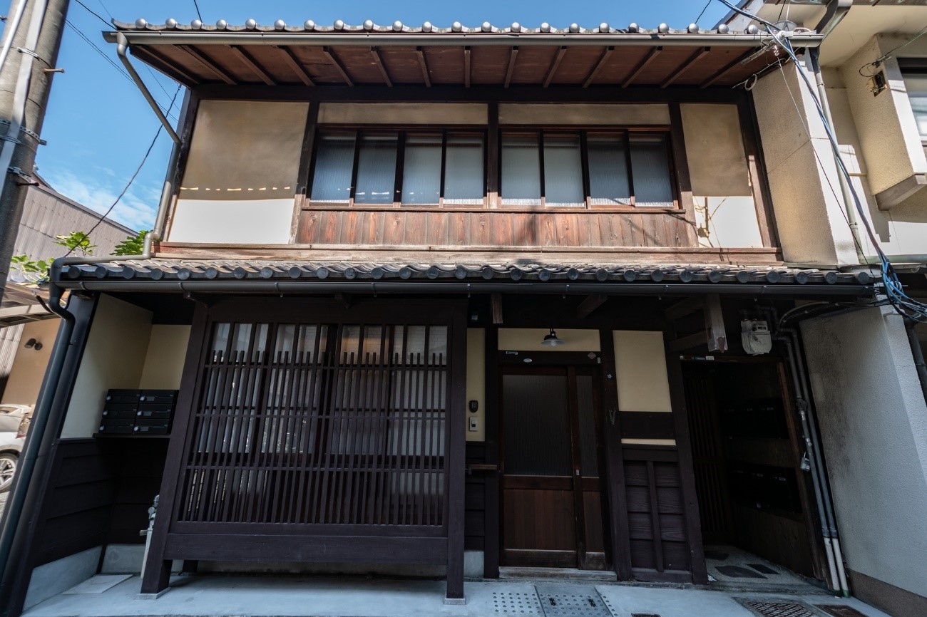 京町家「洛縁 六条表」物件等をセカンドハウスとしてシェアできる。