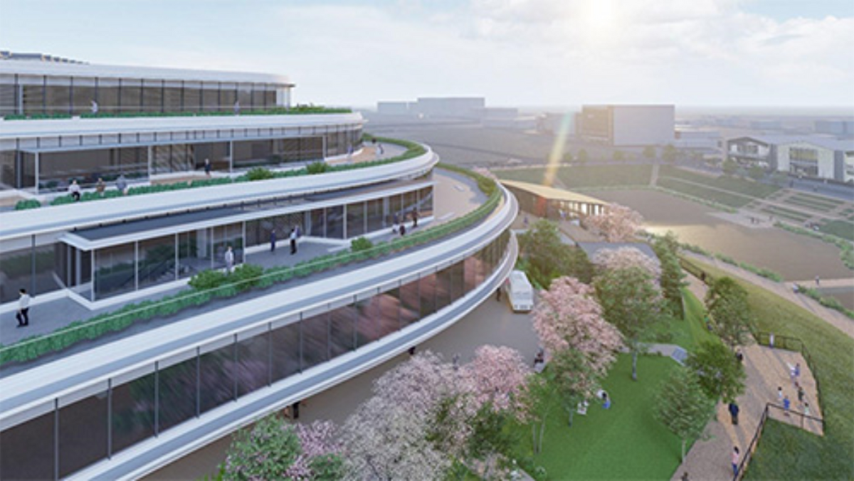 (仮称)柏の葉キャンパス新技術センター外観イメージ