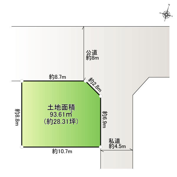 ●駅より徒歩圏  ●整形地の角地  ●店舗付き住宅（No.4187563hyd)_画像1